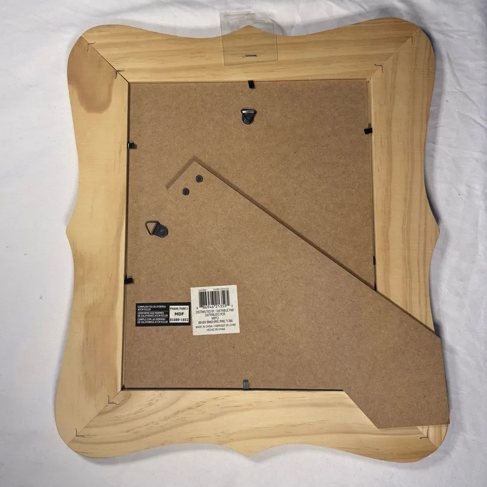 Artminds 8x10 Natural raw Pinewood Decorative Photo Frame - NEW